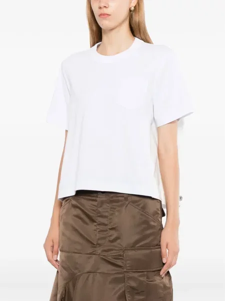 Tricou Sacai maro