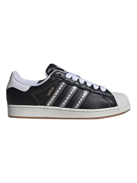 Sneakersy Adidas skórzane czarne