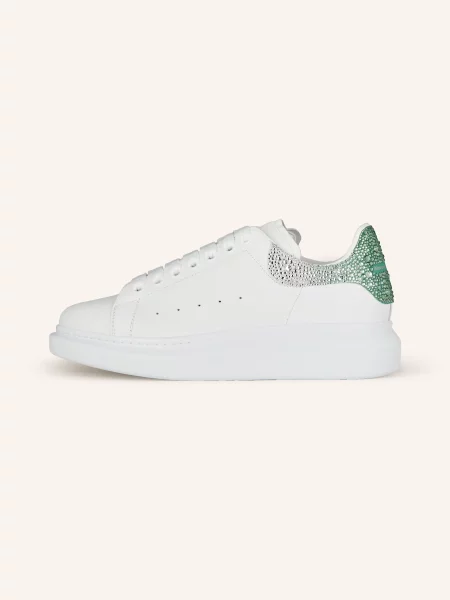 Mcqueen Sneakersy S Ozdobnými Kamínky bílá