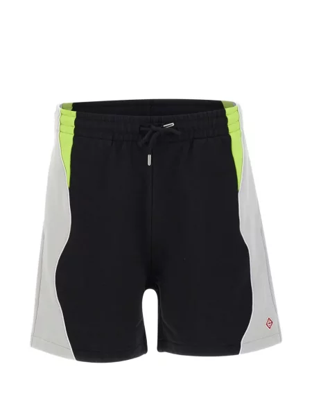 Pantaloni scurți Casablanca cu autograf negru