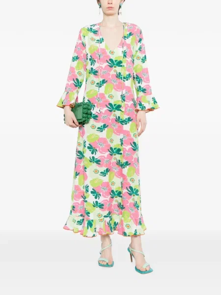 Rochie Bambah verde