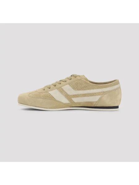 Sneakersy Tom Ford skórzane brązowe