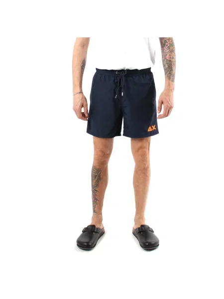 Pantaloni Sun68 albastru