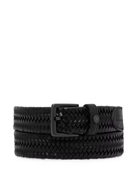 Cu centură curea Paul & Shark din piele negru