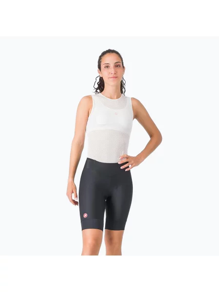 Дамски къси панталони за колоездене Castelli Prima 2 black/black черно