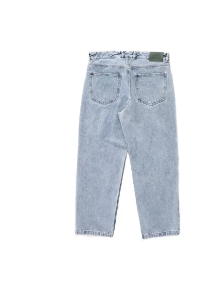 Szerokie jeansy Goodies Sportive niebieskie