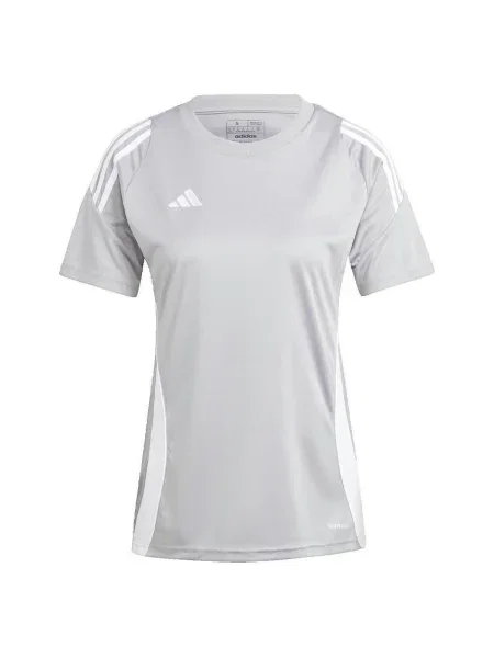 Tricou Adidas din jerseu gri