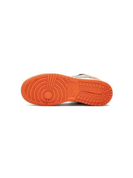 Sneakersy dziecięce Jordan Air Jordan 1 pomarańczowe
