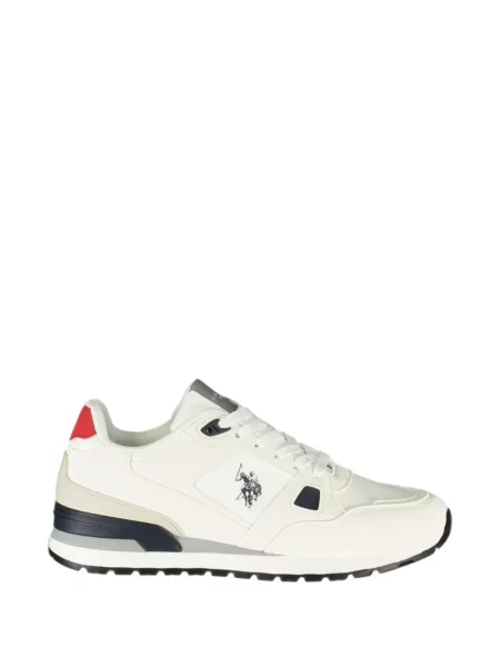 Sneakerși U.s. Polo Assn. cu autograf alb