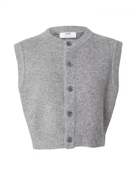 RÆRE by Lorena Rae Vestă amestecat gri