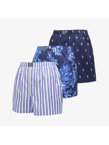 Боксерки Ralph Lauren Open Pack Boxer Blue M синьо