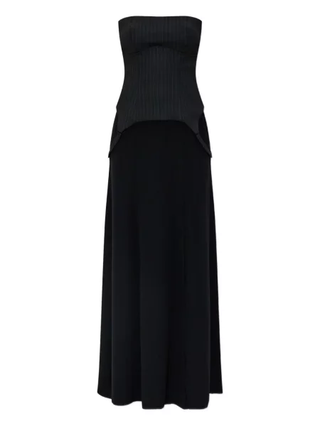 Rochie Misbhv cu dungi de costum negru