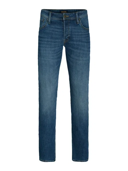 JACK & JONES Jeans JJICLARK JJORIGINAL închis albastru