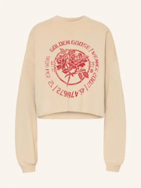 Golden Goose Bluza beige beżowa