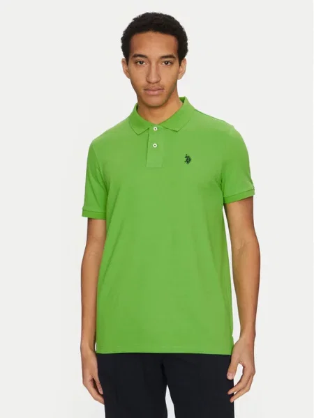U.S. Polo Assn. Polo marškinėliai Regular Fit žalia