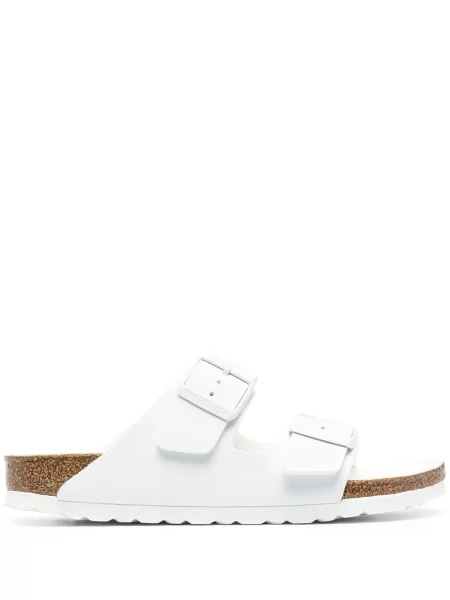 Sandale Birkenstock slip-on alb