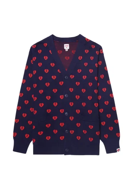Жилетка Apee™ By *a Bathing Ape® със сърца синьо