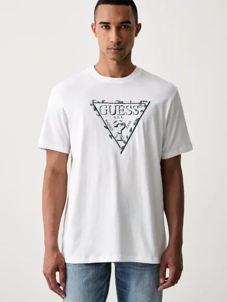 Guess T-shirt ανδρικό λευκό