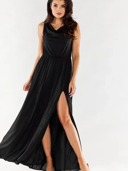 Sukienka maxi Awama czarna