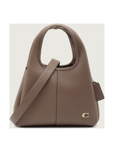 Coach De piele geantă pe umăr LANA maro