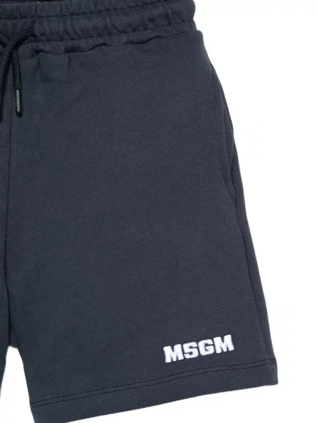 Szorty dziecięce Msgm niebieskie