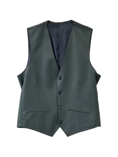 Vestă Karl Lagerfeld cu decolteu în V verde