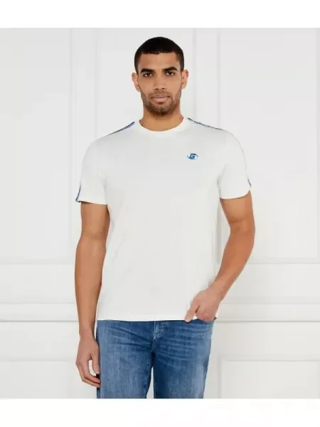 GUESS ACTIVE Tricou CASTORE alb