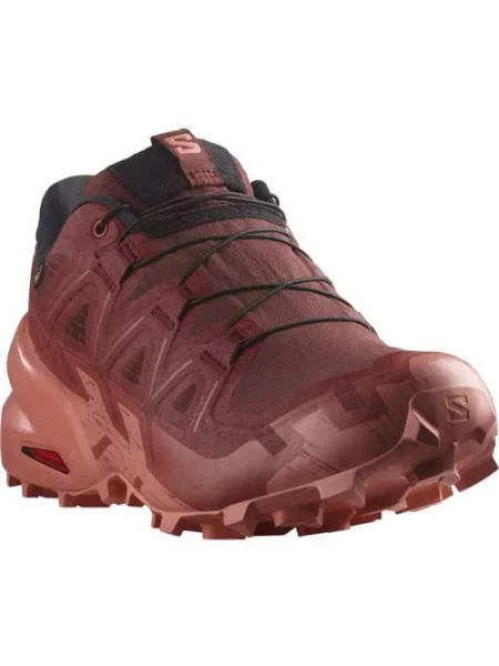 Buty do biegania Salomon Speedcross 6 Gtx Gore-tex czerwone