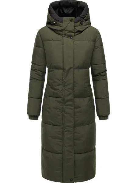 NAVAHOO Zimný kabát Taublüte XIV olivová