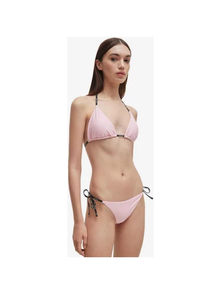 Braga bikini HUGO Pure Side jasny L różowy