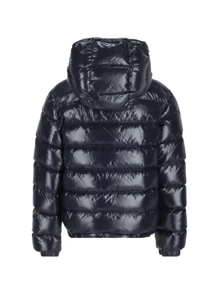 Kurtka dziecięca Moncler Enfant niebieska