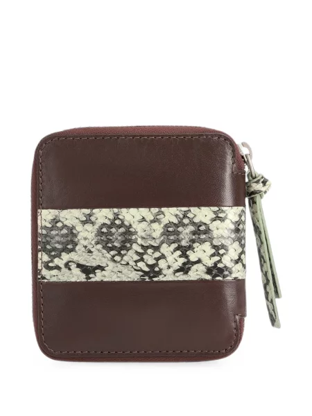 Portofel Dries Van Noten din piele maro