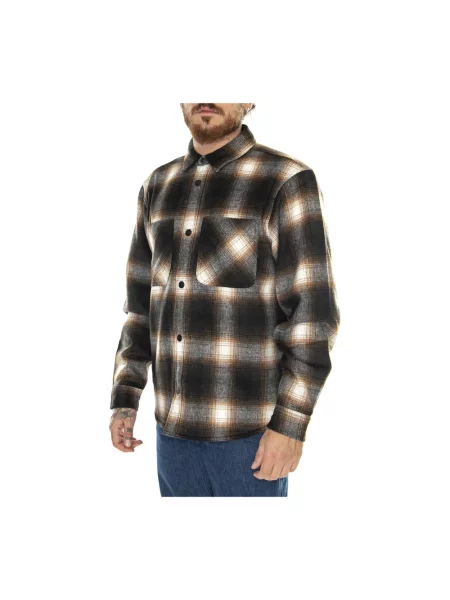 Kurtka Carhartt Wip wełniana brązowa