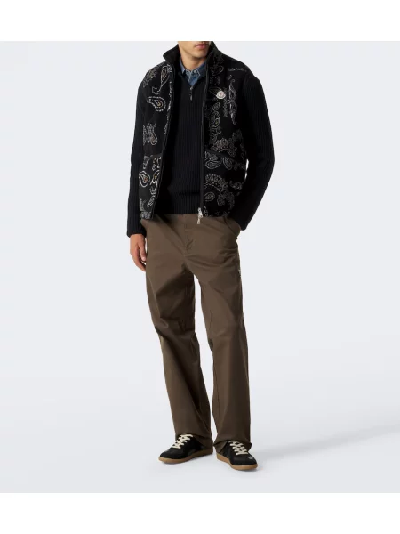 Pantaloni Moncler verde