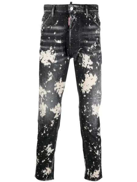 Blugi Dsquared2 cu imagine negru