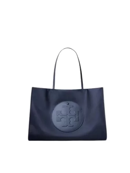 Shopperka Tory Burch niebieska