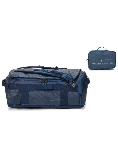 Cestovná taška The North Face Base Camp Voyager Duffel 32 l shady blue/summit navy modrá