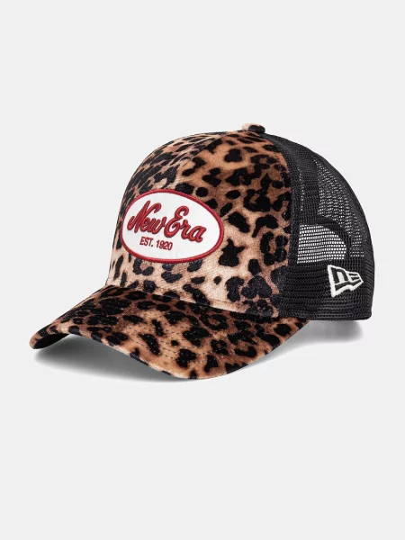 Šilterica New Era s leopard uzorkom crna