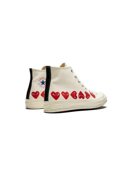 Pantofi Comme Des Garçons alb