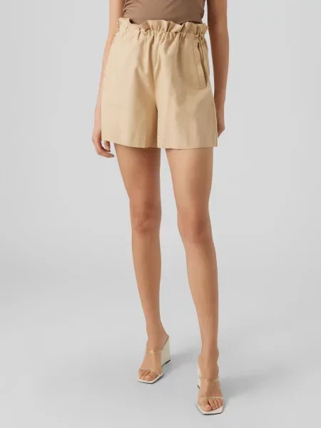 VERO MODA Hlače Kimmie Liba' bež