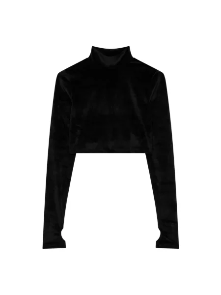 Sweter Gcds z długim rękawem czarny