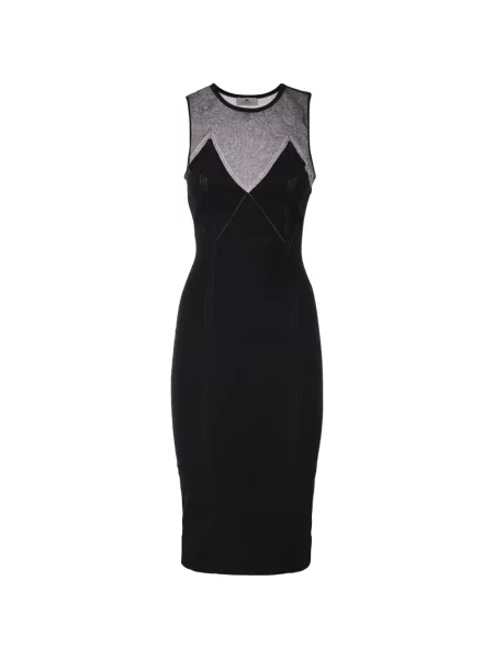 Rochie Elisabetta Franchi transparente de costum negru