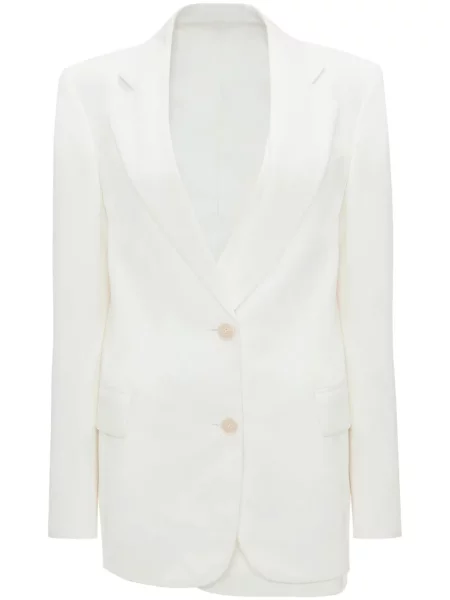 Marynarka Victoria Beckham asymetryczna biała