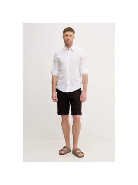 Bermudy Lacoste brązowe