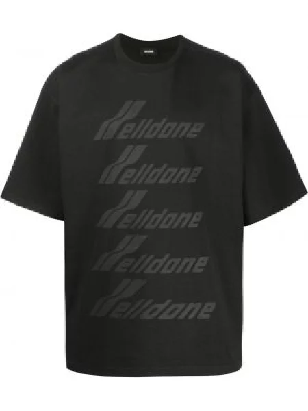 Tricou We11done cu imagine negru