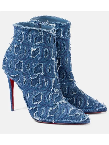 Pantofi cu toc Christian Louboutin albastru