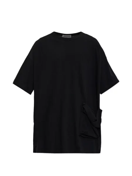 Tricou Yohji Yamamoto drapate negru