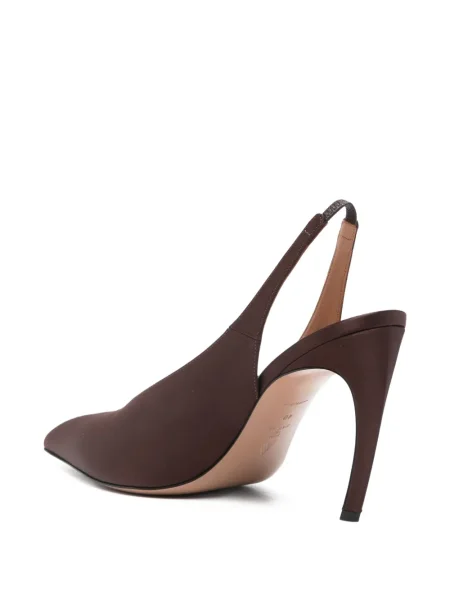 Pantofi cu toc The Attico maro