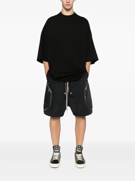 Tricou Rick Owens scurt negru