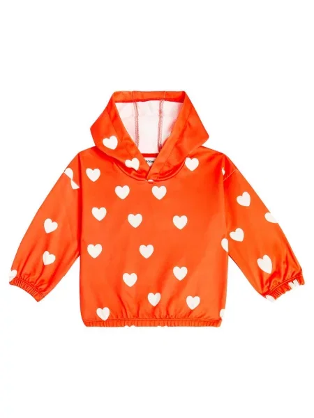 Hoodie Mini Rodini κόκκινο